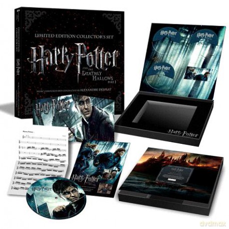 Harry Potter: The Deathly Hallows soundtrack (Harry Potter i Insygnia Śmierci cz. 1) Limited Edition Collector's Box Set [2CD]+[DVD]+[Winyl]