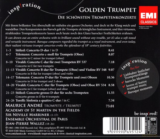 Maurice Andre: Golden Trumpet [CD]