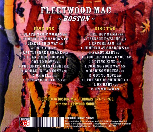 Fleetwood Mac: Boston [2CD]