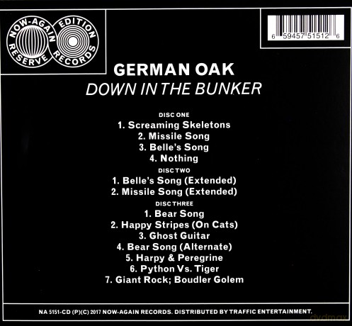 German Oak: Down In The Bunker [3CD]