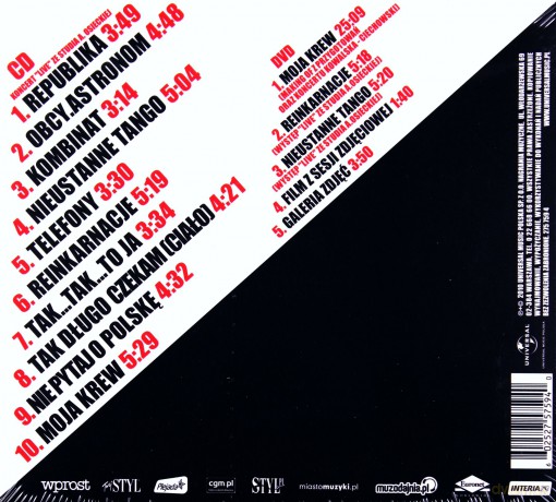 Kasia Kowalska: Kowalska / Ciechowski - Moja Krew (digipack) [CD]+[DVD]