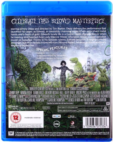 Edward Scissorhands (Edward Nożycoręki) [Blu-Ray]