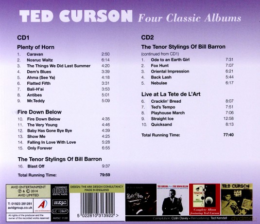 Ted Curson: Four Classic Albums [2CD]