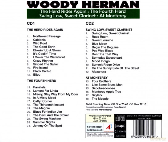 Woody Herman: Four Classic Albums [CD]