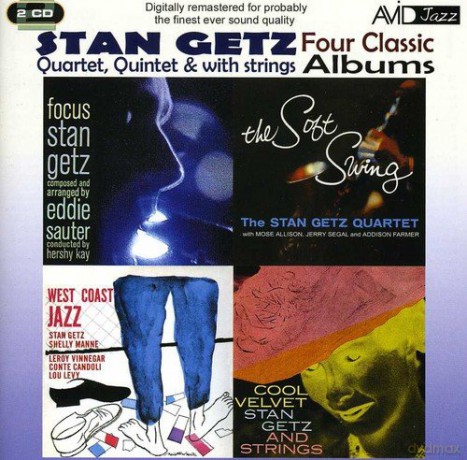 Stan Getz: Four Classic Albums (Focus / The Soft Swing / West Coast Jazz / Cool Velvet) [2CD]