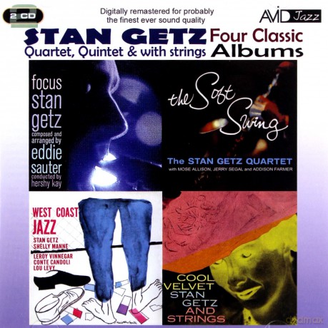 Stan Getz: Four Classic Albums (Focus / The Soft Swing / West Coast Jazz / Cool Velvet) [2CD]