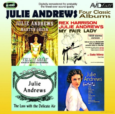 Julie Andrews: Four Classic Albums (My Fair Lady / Julie Andrews Sings / The Lass With The Delicate Air / Tell It Again) [2CD]