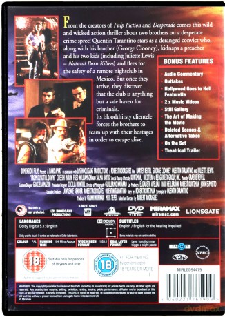 From Dusk Till Dawn (Od zmierzchu do świtu) [DVD]