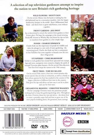 Great British Garden Revival Wild Flowers With Monty Don (BBC) [DVD]