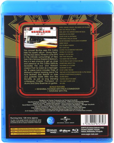Phil Collins: Going Back - Live At Roseland Ballroom [Blu-Ray]