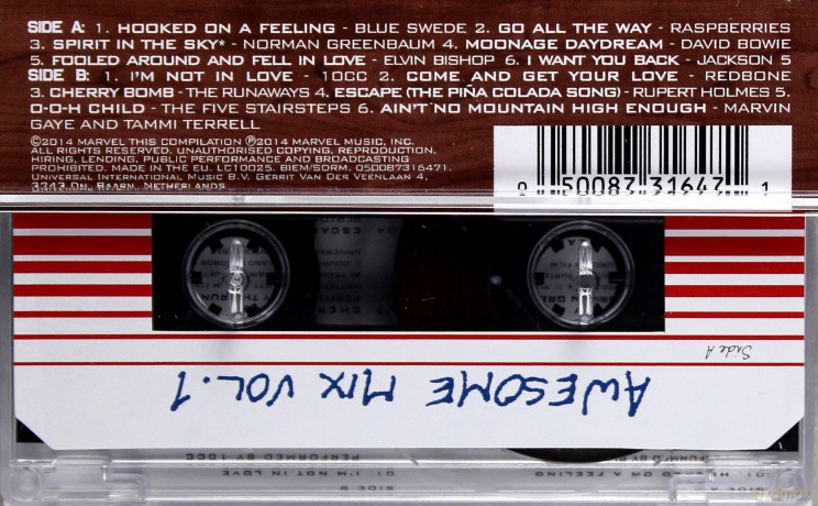 Guardians Of The Galaxy: Awesome Mix Vol. 1 [KASETA]