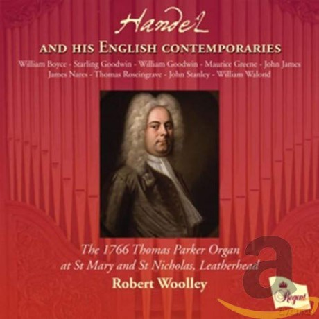 Robert Woolley: Handel And His English Contemporaries [CD]