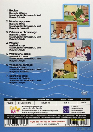 Przygody Bolka i Lolka - Morska wyprawa (Bolek i Lolek) [DVD]