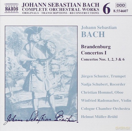 Cologne Comullerbruhl: J.S. Bachbrandenburg Concertos [CD]