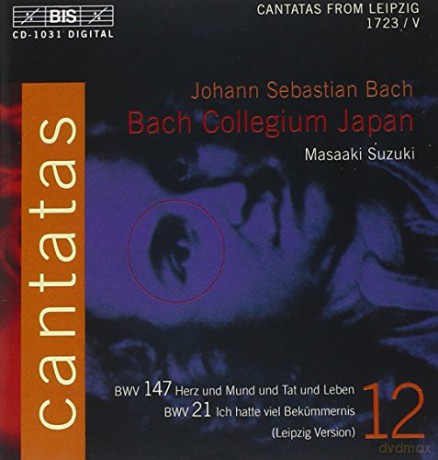 Bach Collegium Japansuzuki: J.S. Bachcantatas Vol 12 [CD]