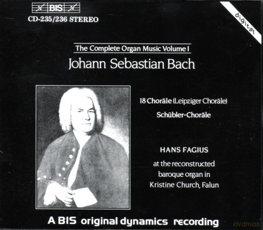 Hans Fagius: J.S. Bachorgan Music [CD]