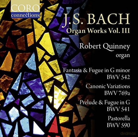 Robert Quinney: J.S. Bachorgan Works Vol 3 [CD]