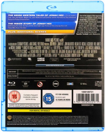 Jonah Hex [Blu-Ray]