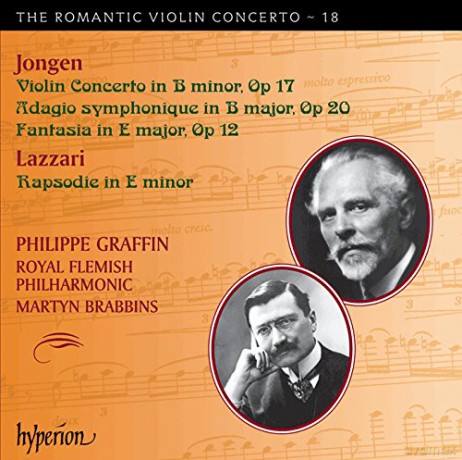 Graffinflemish Philbrabbins: Jongenromantic Violin Concerto Vol 18 [CD]
