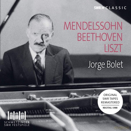 Bolet: Jorge Bolet - Piano Recital 1988: Works By Beethoven. Mendelssohn. Liszt [CD]