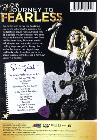 Taylor Swift: Journey To Fearless [DVD]