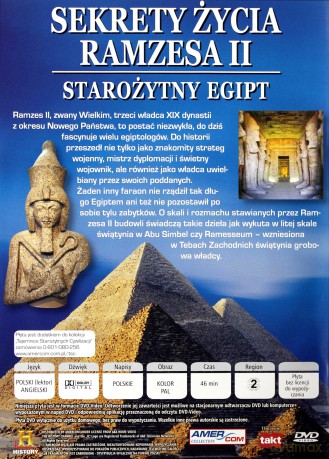 Starożytny Egipt: Sekrety życia Ramzesa II [DVD]