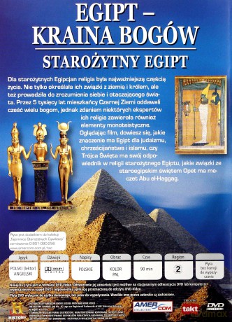 Starożytny Egipt: Kraina Bogów cz. 1 [DVD]