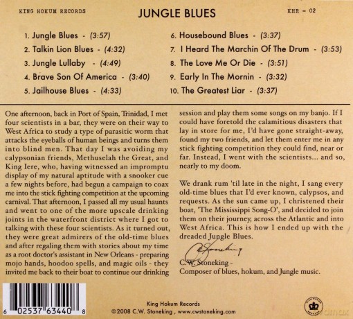 Cw Stoneking: Jungle Blues [CD]