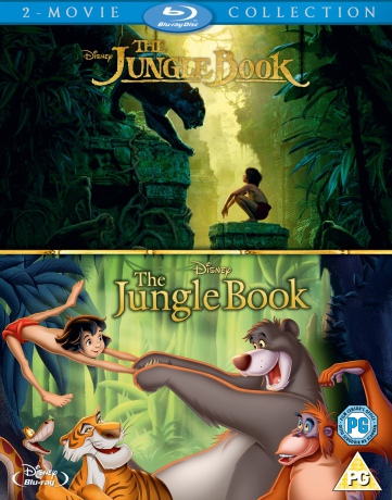 Jungle Book La 2016 Animated Doublepack (Księga dżungli / Księga dżungli) [Blu-Ray]