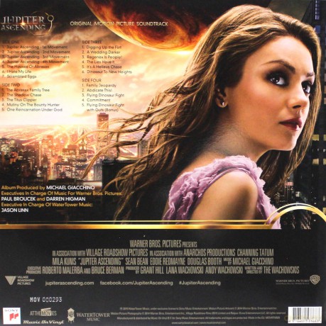 Jupiter Ascending soundtrack [2x Winyl]