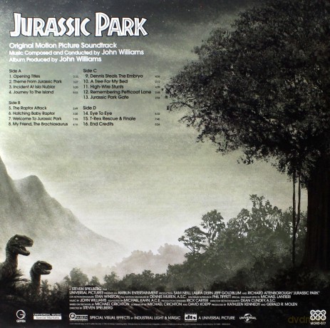 Jurassic Park soundtrack (John Williams) [2xWinyl]