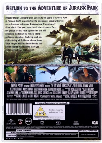 Zaginiony świat: Park jurajski [DVD]