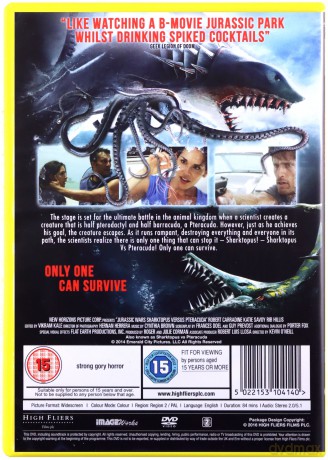 Jurassic Wars Sharktopus Vs Pteracuda (Ośmiorekin kontra pterakuda) [DVD]