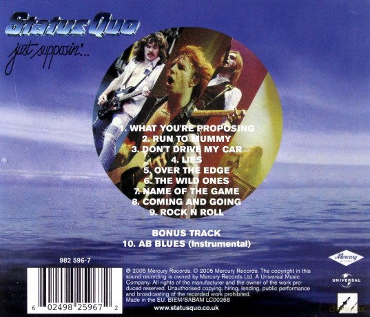 Status Quo: Just Supposin [CD]