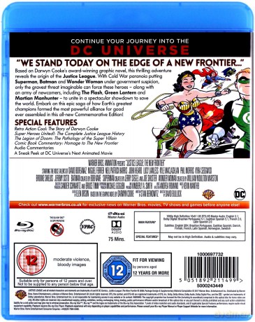 Justice League The New Frontier Commemorative Edition [Blu-Ray]