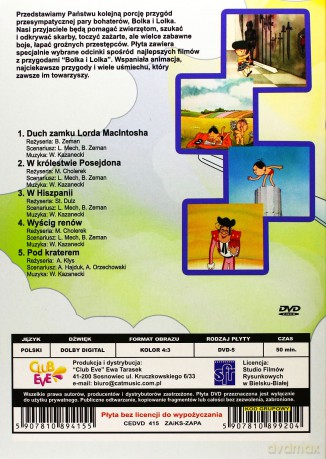 Bolek i Lolek w Europie [DVD]