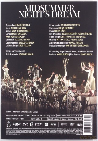 Royal Swedish Ballet: Karlsson/Midsummer Night's Dream [DVD]