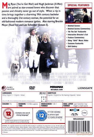 Kate And Leopold (Kate i Leopold) [DVD]