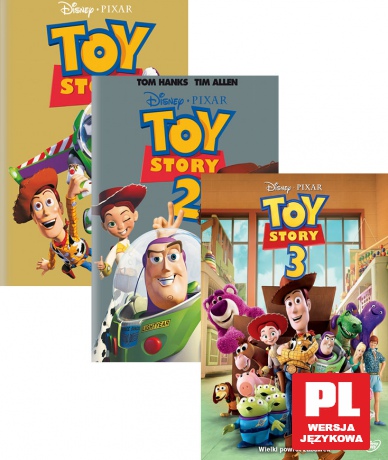 Toy Story / Toy Story 2 / Toy Story 3 Pakiet [3DVD]