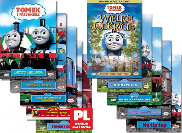 Tomek i przyjaciele Pakiet [10DVD]