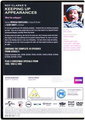 Keeping Up Appearances Season 5 (Co ludzie powiedzą?) [2DVD]
