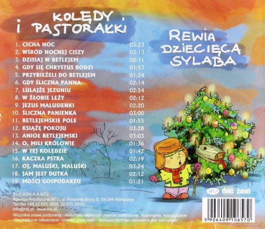 Rewia dziecięca Sylaba: Kolędy i pastorałki [CD]
