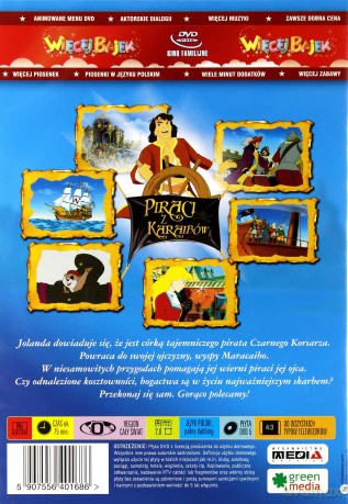 Piraci z Karaibów: Sekret Czarnej Róży [DVD]