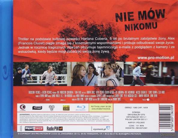 Nie mów nikomu [Blu-Ray]