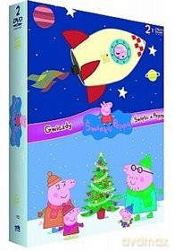 Świnka Peppa: Gwiazdy / Święta u Peppy Box [2DVD]