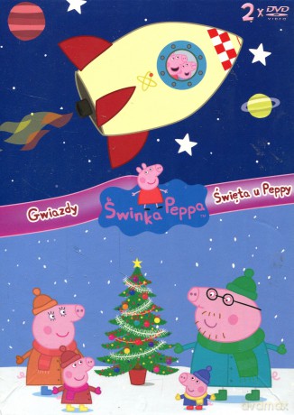 Świnka Peppa: Gwiazdy / Święta u Peppy Box [2DVD]
