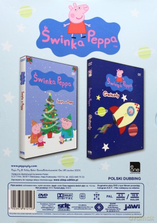 Świnka Peppa: Gwiazdy / Święta u Peppy Box [2DVD]
