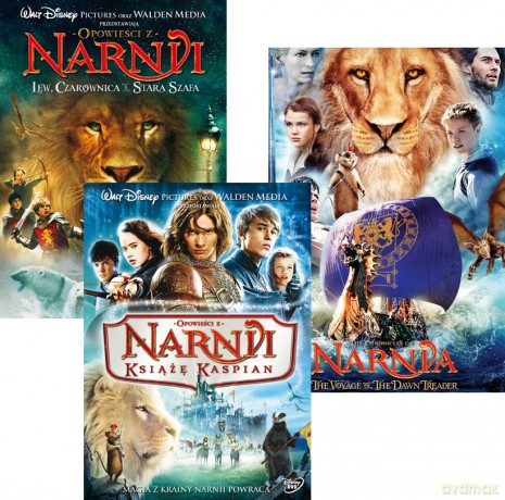 Opowieści z Narnii Trylogia [BOX] [3DVD]