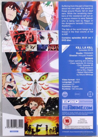 Kill La Kill - Part 3 [2DVD]