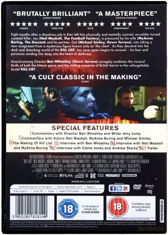 Kill List (Lista płatnych zleceń) [DVD]